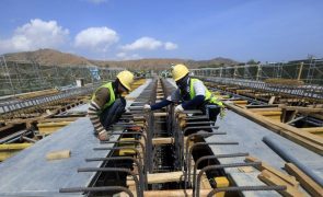 Produção na construção acelera para 4,1% em março