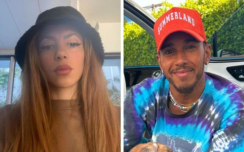 Shakira - Apanhada com Lewis Hamilton após rumores de romance com Tom Cruise