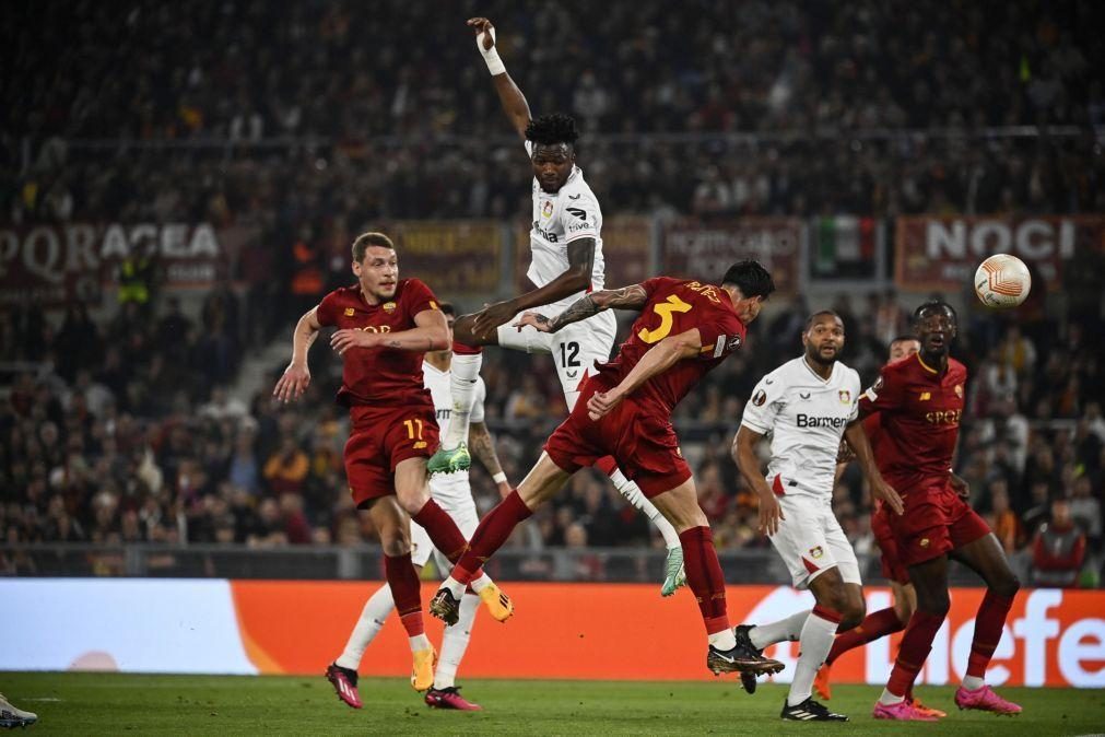 LE: Roma bate Leverkusen na noite histórica de Patrício, Sevilha e Juventus empatam