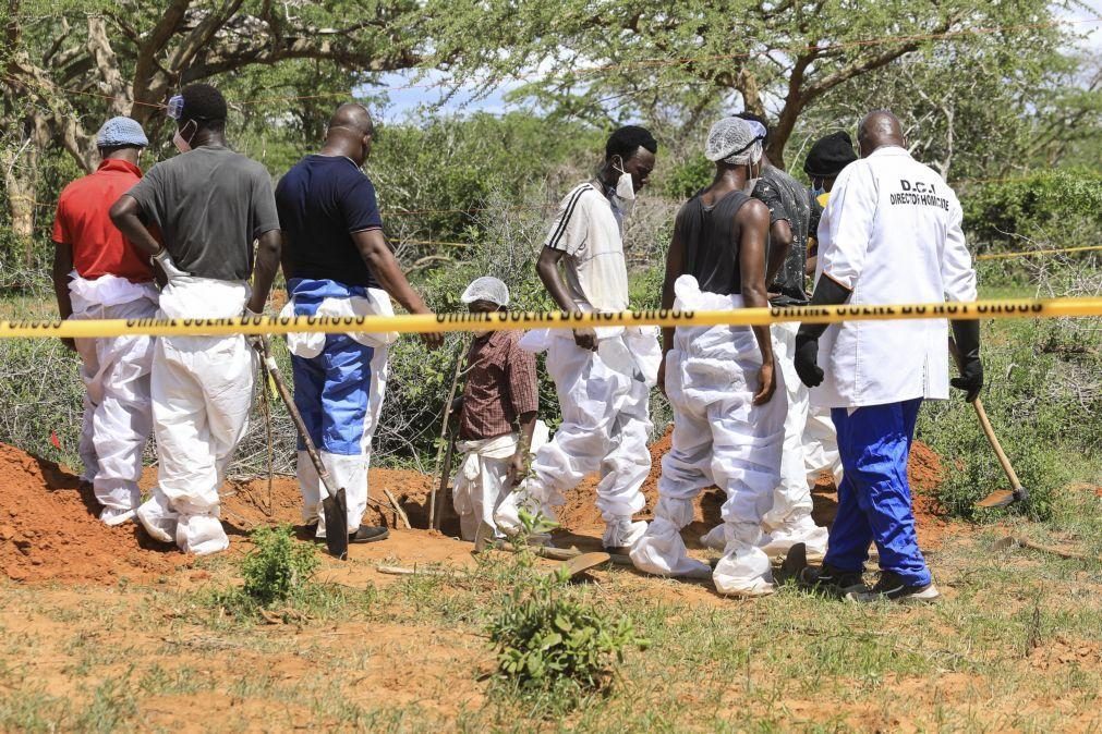 Sobe para 179 os corpos de elementos de seita que jejuaram até à morte no Quénia