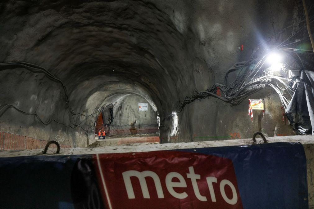 Governo admite derrapagem de 500 milhões de euros nas obras do Metro de Lisboa
