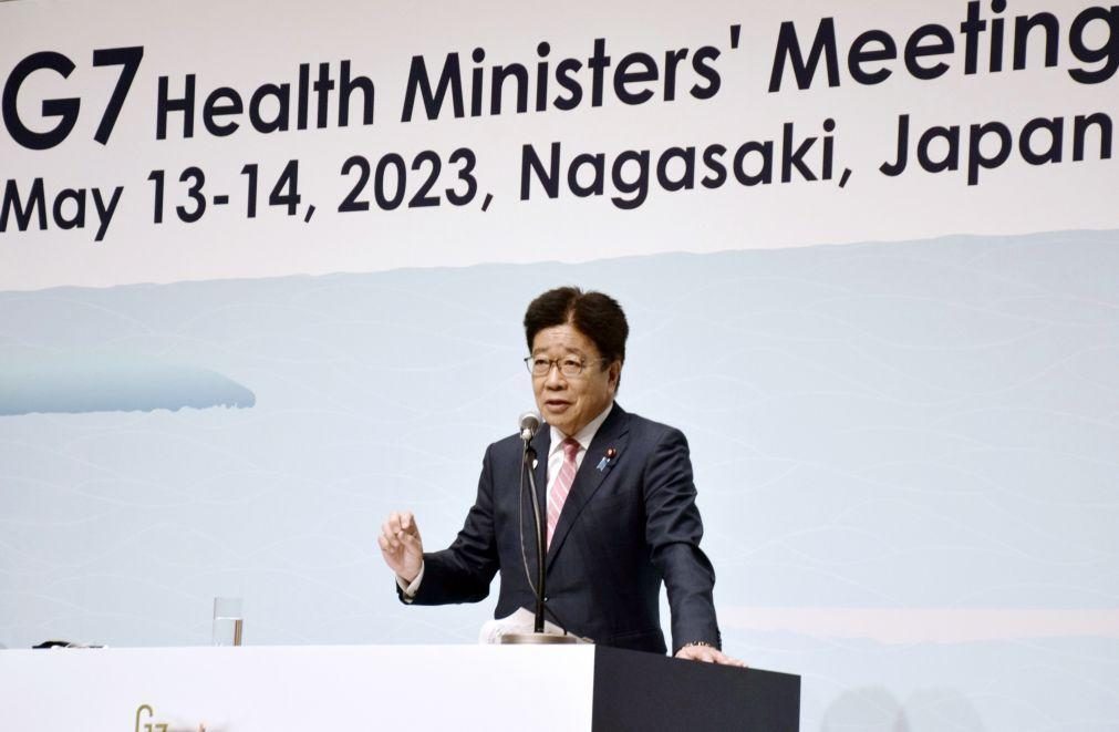 Ministros do G7 querem distibuição mais rápida e justa de vacinas e medicamentos