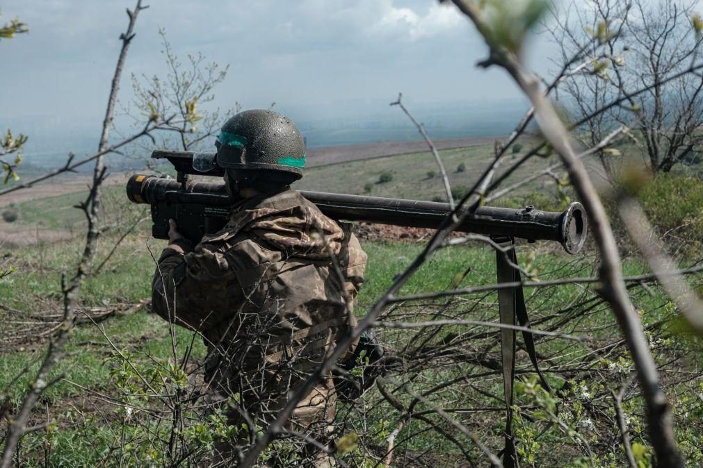 Ucrânia afirma ter recuperado mais de 10 posições nos arredores de Bakhmut