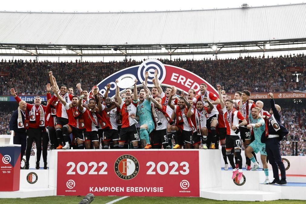 Feyenoord sagra-se campeão de futebol dos Países Baixos