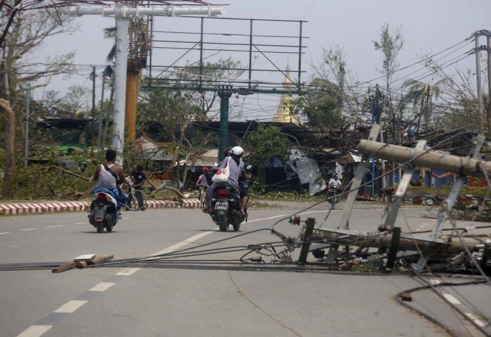 Ciclone Mocha deixa pelo menos 41 mortos no estado birmanês de Rakhine