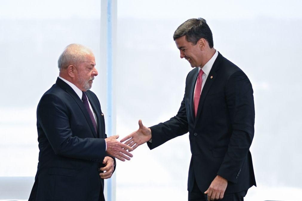 Lula da Silva recebe Santiago Peña e destaca parceria estratégica de Brasil e Paraguai