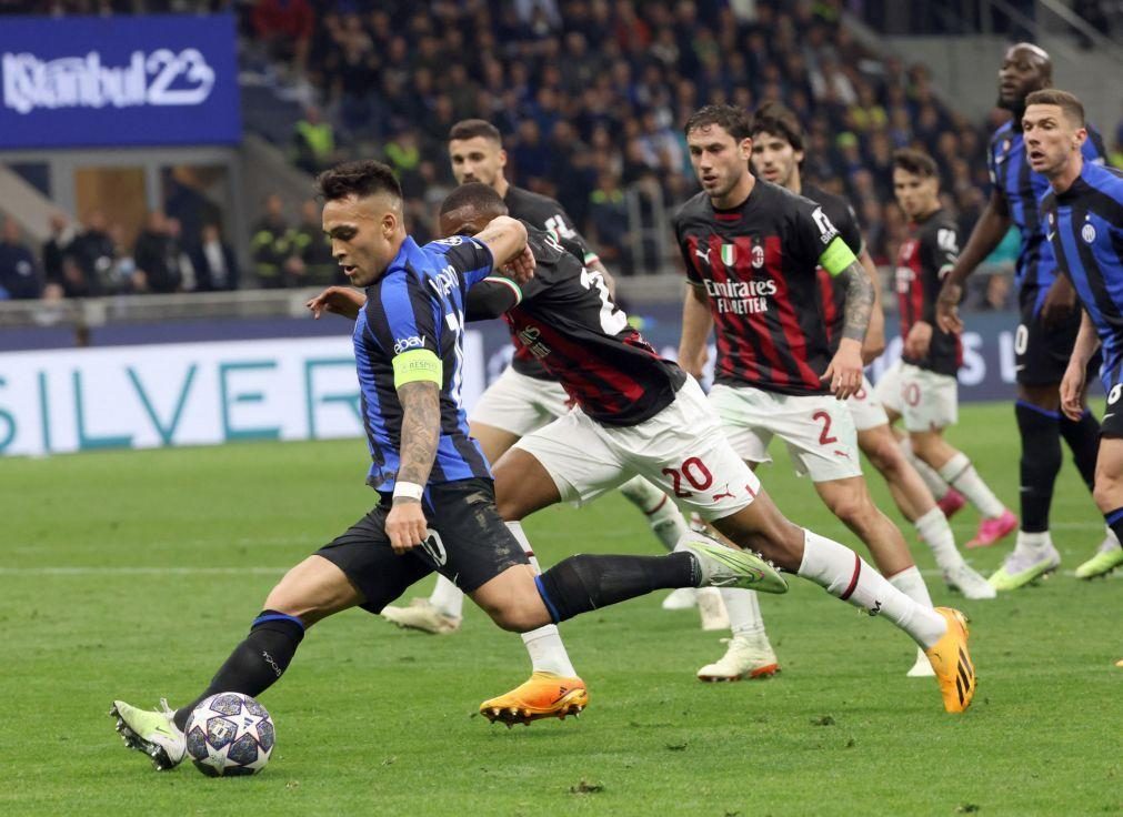 Inter Milão confirma presença na sexta final da 'Champions'