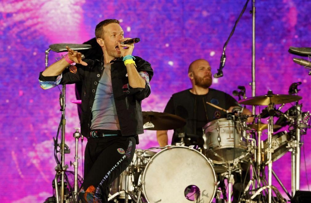 Coldplay sobem hoje ao palco em Coimbra para primeiro de quatro concertos em Portugal