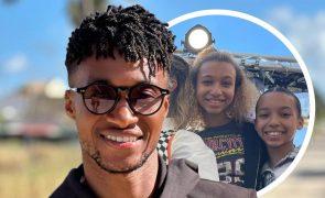 Yannick Djaló vê as filhas após 3 anos de luta contra Luciana Abreu