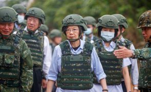 Presidente de Taiwan rejeita guerra como opção para resolver relação com Pequim