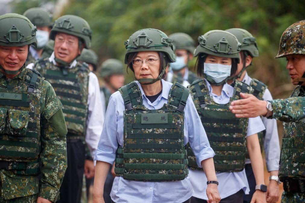 Presidente de Taiwan rejeita guerra como opção para resolver relação com Pequim