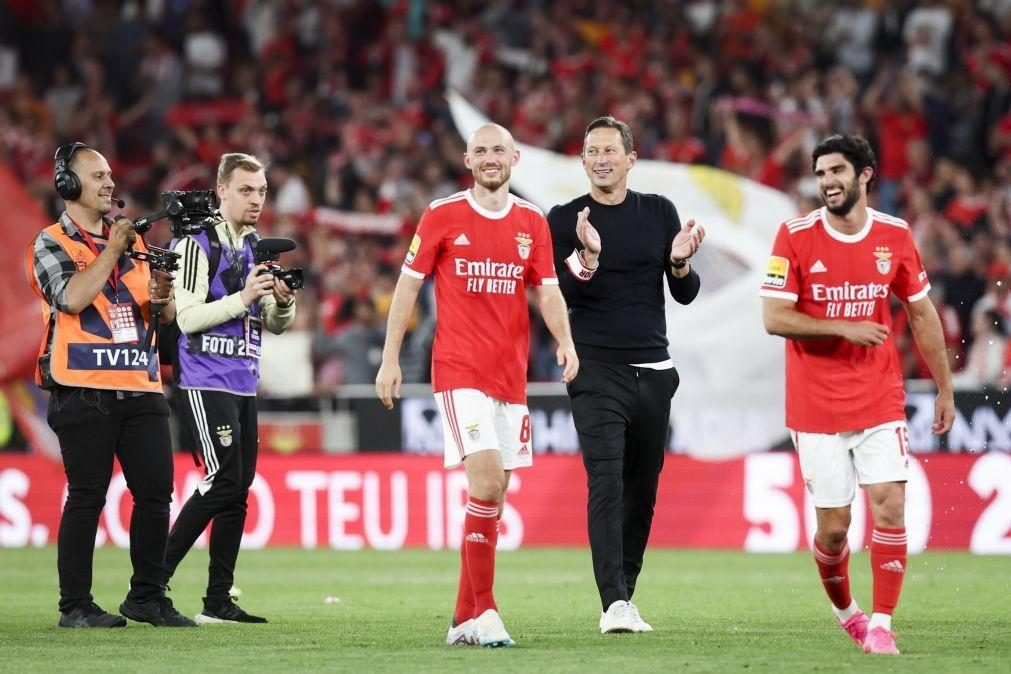 Schmidt salienta motivação e confiança do Benfica em ser campeão em Alvalade
