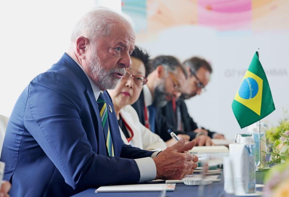 Macron e Lula analisam financiamento para as alterações climáticas dos países pobres