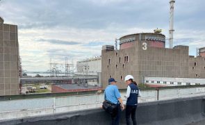 Zaporijia de novo ligada à rede elétrica mas vulnerável