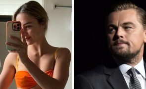 Modelo dá tampa a Leonardo DiCaprio e deixa marido orgulhoso