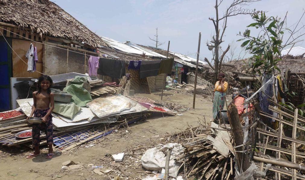 ONU procura reunir 309 milhões de euros para vítimas do ciclone Mocha em Myanmar