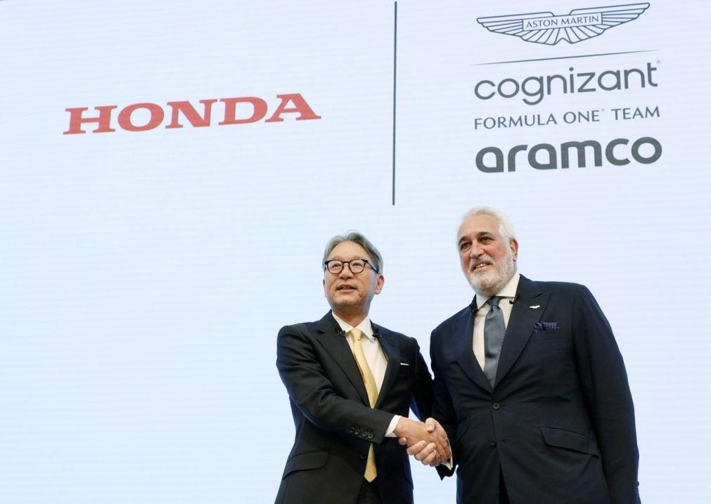 Honda regressa à Fórmula 1 para fornecer motores à Aston Martin em 2026