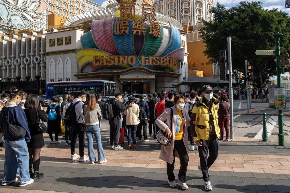Economia de Macau voltou a crescer no primeiro trimestre após fim das restrições