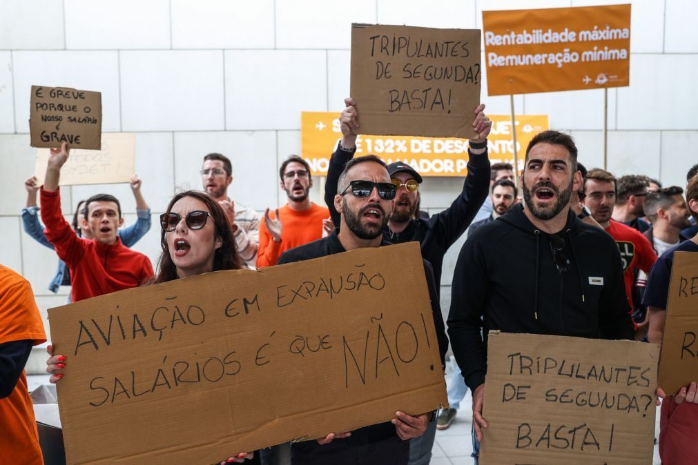 Sindicato fala em 100% de adesão à greve na easyJet mas companhia aponta cerca de 70%