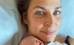Andreia Matos foi mãe pela primeira vez