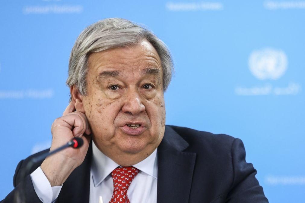 Guterres alerta Pyongyang que míssil balístico violaria resoluções do Conselho de Segurança