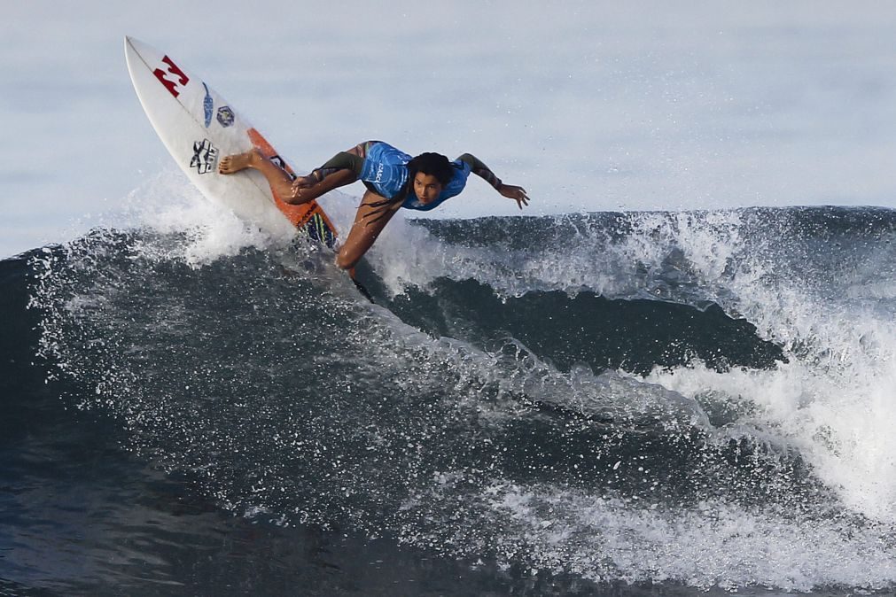 Surfista portuguesa Teresa Bonvalot em quinto lugar na Austrália