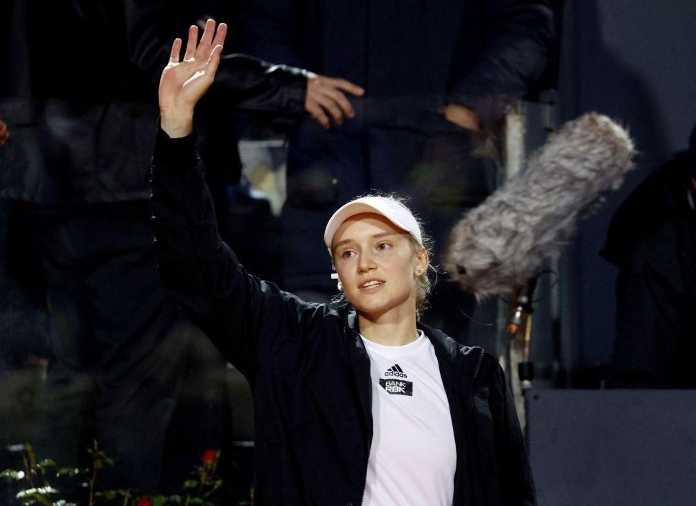 Tenista Elena Rybakina desiste de Roland Garros devido a doença