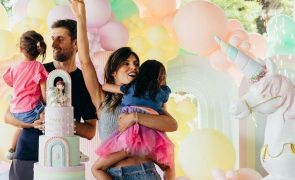 Andreia Rodrigues Entre na festa de sonho da filha mais velha da apresentadora