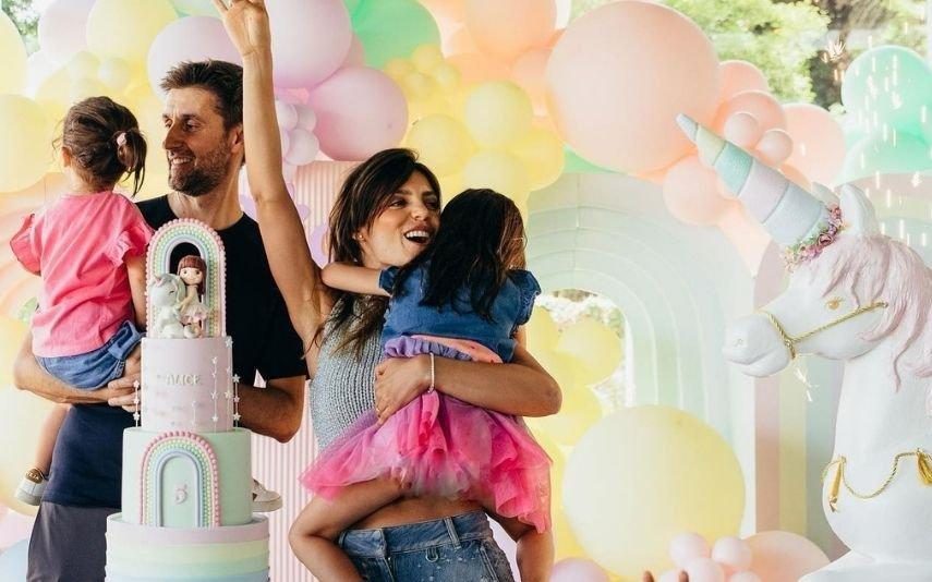 Andreia Rodrigues Entre na festa de sonho da filha mais velha da apresentadora