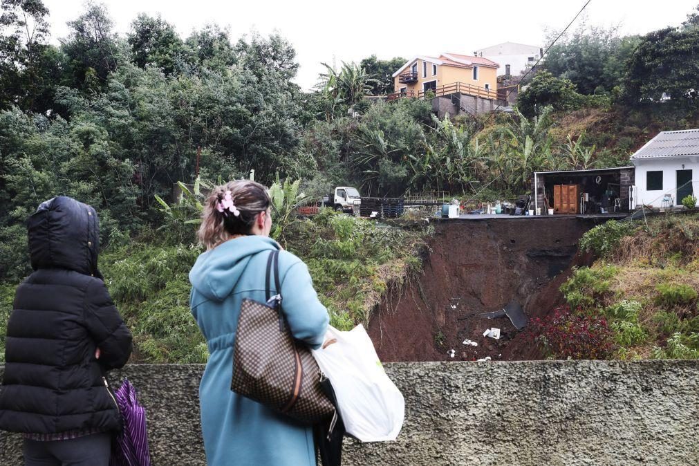 Mau tempo deixou 31 pessoas desalojadas no Funchal mas não destruiu as habitações