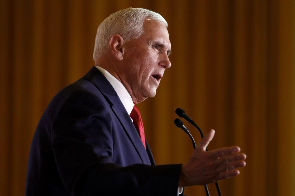 Ex-vice-presidente republicano Mike Pence oficializa candidatura à Presidência dos EUA