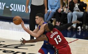 Nuggets a uma vitória do primeiro título da NBA após novo triunfo em Miami