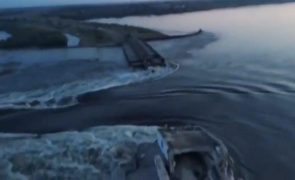 Ucrânia: Hidroelétrica russa prevê que caudal do Dnieper normalize sexta-feira