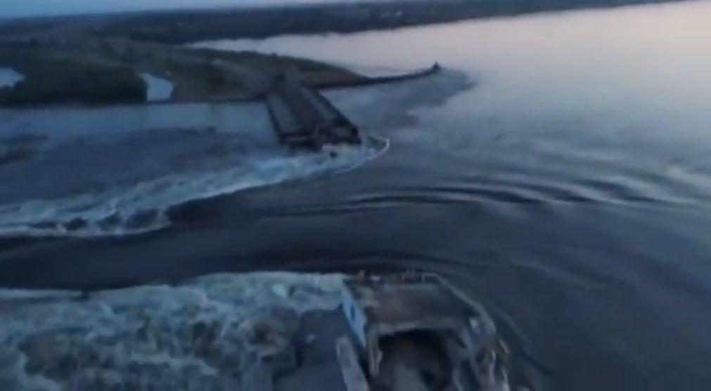 Ucrânia: Hidroelétrica russa prevê que caudal do Dnieper normalize sexta-feira