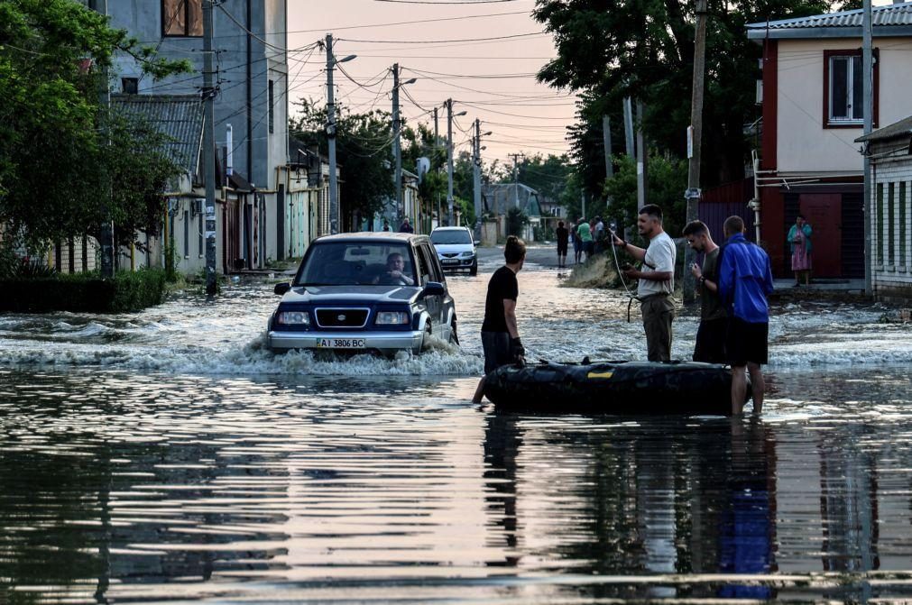 Novo balanço ucraniano regista seis mortos e 35 desaparecidos em inundações