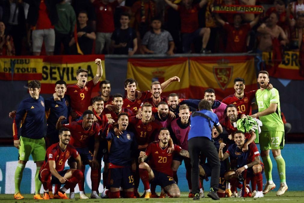 Espanha vence Itália e volta a disputar final da Liga das Nações
