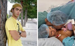 Tiago Carreira Ex-Moranguito já é pai de uma menina: 