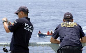 Polícia Marítima detém 4 pessoas e identifica 243 imigrantes