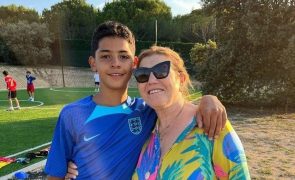 Dolores Aveiro Afinal, esteve presente na festa de Cristianinho e com Georgina