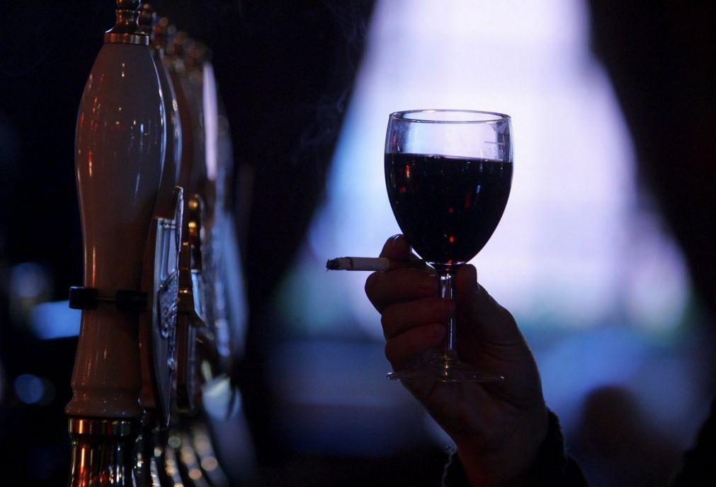 Consumo de tabaco e álcool aumentou nos últimos 5 anos em Portugal