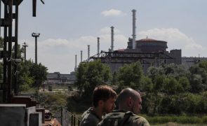 Rússia está a reduzir presença na central nuclear de Zaporijia
