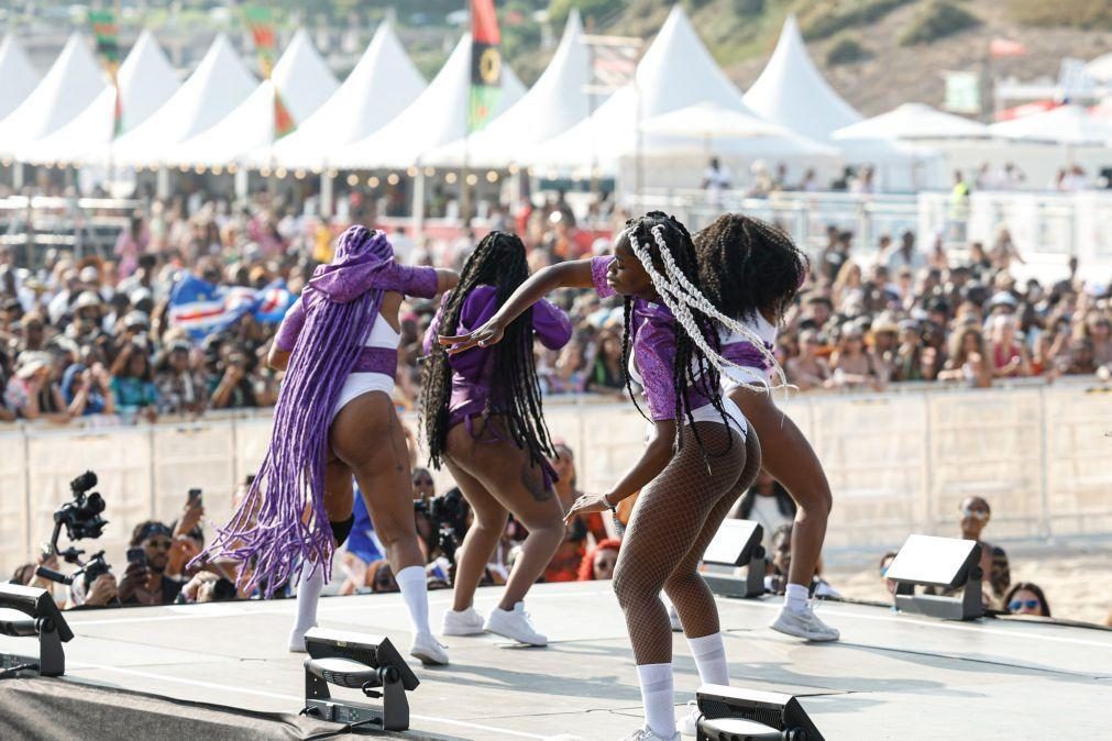 Festival Afro Nation juntou mais de 40 mil pessoas na Praia da Rocha em Portimão