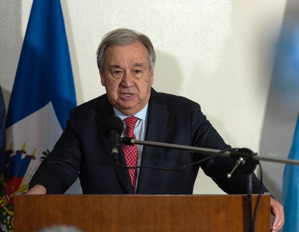 Guterres reforça apelo para envio de força internacional para apoiar polícia do Haiti