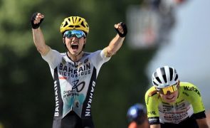Espanhol Pello Bilbao 'fugiu' para vencer a 10.ª etapa do Tour
