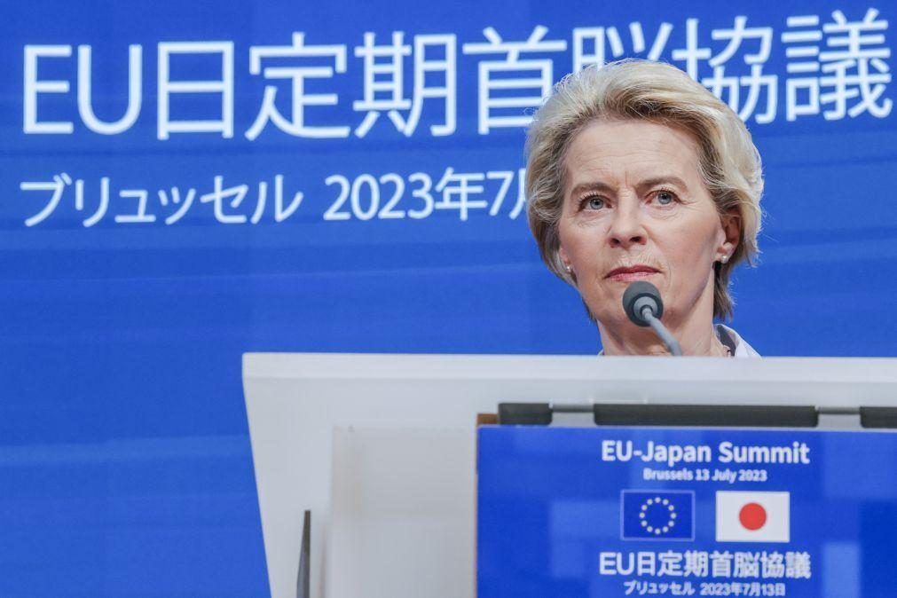 UE aposta na cooperação com Japão sobre matérias-primas e semicondutores