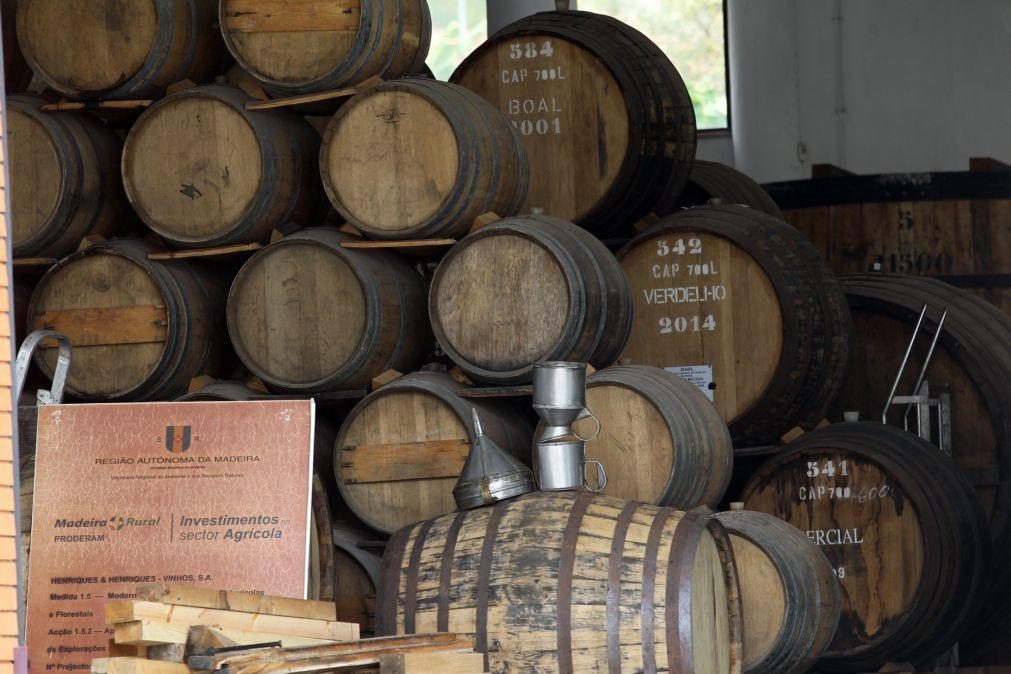 Vendas de Vinho Madeira aumentaram 8,4% no primeiro semestre