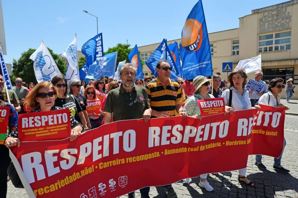Professores concentram-se dia 21 em Lisboa contra regras de mobilidade por doença