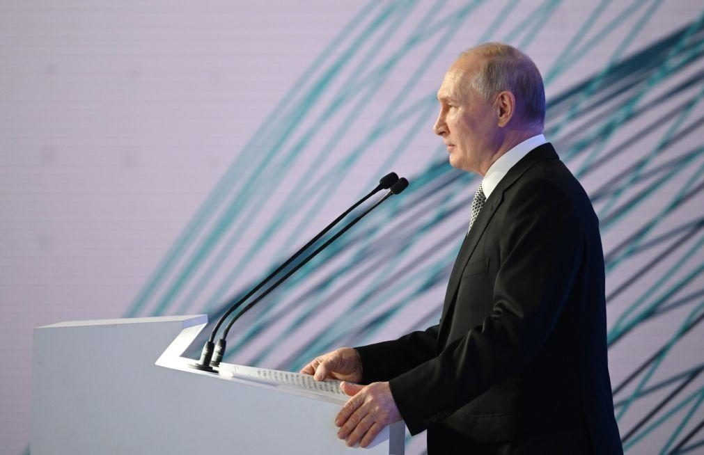 Putin diz que tem uma