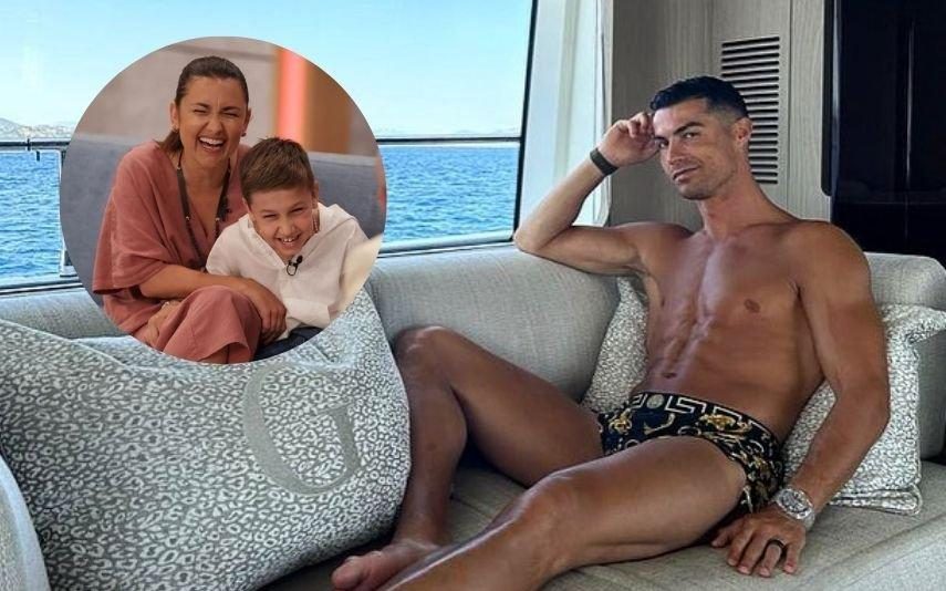 Cristiano Ronaldo Menino com paralisia cerebral revela sonho de conhecer jogador