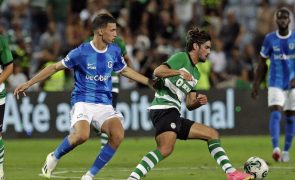 Sporting regista primeiro empate da pré-época, frente ao Genk